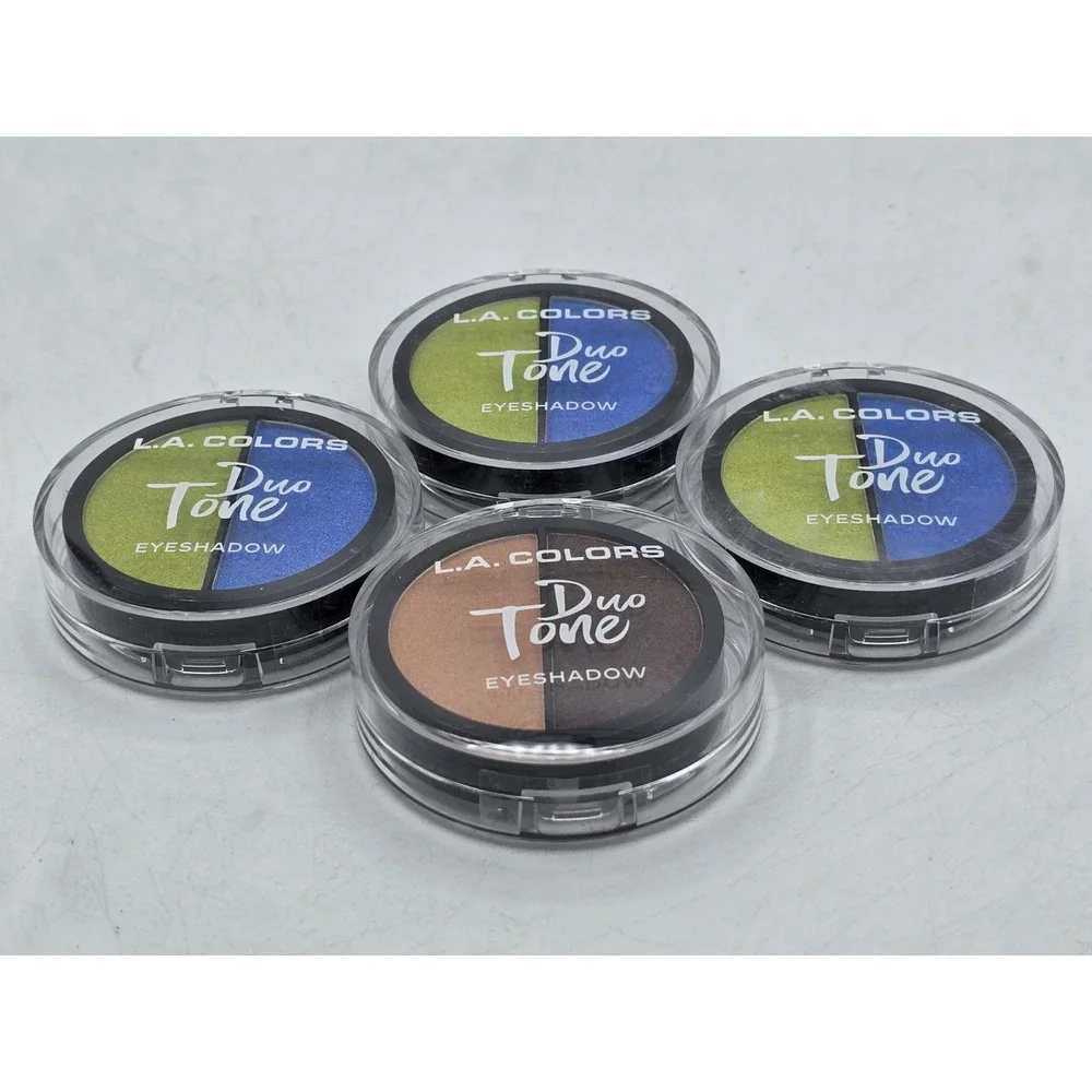 4‎ Lot L.A. COLORS Duo Tone Eyeshadow - Color Escape (3) & Superstar (1)